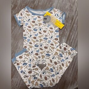 Kids Sports-Themed Pajama Set